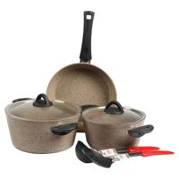 Gigilli Granite Cookware 7pcs 1068 Beige