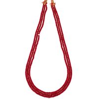 Sri Jagdamba Pearls Ruby Necklace Sets - JPJAN-20-311