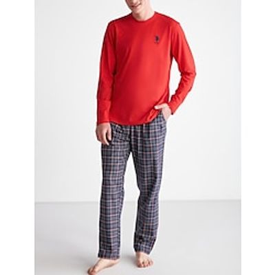 Men's Loungewear Sleepwear Pajama Set Pajama Top and Pant 2 Pieces Plaid Stylish Casual Comfort Home Daily Bed Polyester Comfort Soft Crew Neck Long Sleeve T shirt Tee Pant Drawstring Elastic Waist Lightinthebox Men's Loungewear Sleepwear Pajama Set Pajama Top and Pant 2 Pieces Plaid Stylish Casual Comfort Home Daily Bed Polyester Comfort Soft Crew Neck Long Sleeve T shirt Tee Pant Drawstring Elastic Waist Lightinthebox