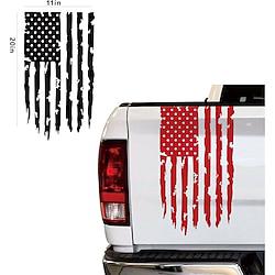 Car Sticker USA Flag Graphic Car Decal - Off-Road Vehicle Tail Sticker with American Flag Stripes, Automotive Body Sticker Show Your Patriotism on the Road Lightinthebox