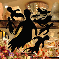 Halloween PVC Goblin Group Wall Stickers Halloween PVC Goblin Group Wall Stickers