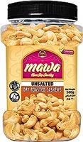 Mawa Unsalted Dry Roasted Cashews 500g Jar