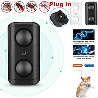 Ultrasonic pest repeller Ultrasonic plug-in ultrasonic mouse repeller Electronic pest control device Suitable for indoor and outdoor houses Mice Cockroaches Rodents Mosquitoes Insects Spiders Lightinthebox - thumbnail