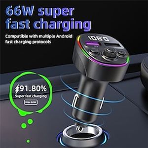 CS2 Bluetooth Car Kit Car Handsfree Bluetooth Car MP3 FM Modulator FM Transmitters FM Radio Car Lightinthebox