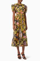 Campanela Silk-blend Maxi Dress - thumbnail