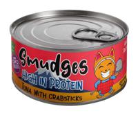 Smudges Adult Cat Tuna With Crabsticks In Gravy 80G