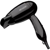 Revlon Travel Hair Dryer, Foldable Design For Easy Storage, Compact And Light Weight, Worldwide Voltage, 1200 Watts, 2 Heat Speed Settings, Black - RVDR 5305 ARB1