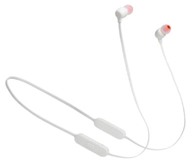 JBL Tune 125BT Wireless In Ear Headphone, Pure Bass Sound- White