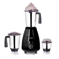 Sonashi 3 In 1 Mixer Grinder 3 Speeds With Pulse Switch Unbreakable Polycarbonate Jar Lids 1 - SB-151SS (BLACK)