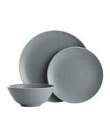 Mason Cash William Mason Collection 12 Piece Dinner Set Grey