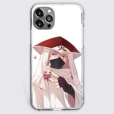 Naruto Cartoon Characters Phone Case For Apple iPhone 12 Pro Max 11 SE 2020 X XR XS Max 8 7 Unique Design Protective Case Shockproof Dustproof Back Cover TPU miniinthebox