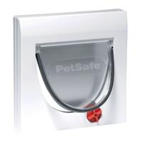 Petsafe Staywell Manual 4 Way Locking Classic Cat Flap (White Tunnel Included) - thumbnail