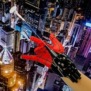 Web Shooter Spider Web Shooters for Kids USB-Charging Launcher Wrist Strap Accessory 9.8ft Range Superhero Role-Play Cool Stuff Fun Toys Great for Men and Kids halloween gift Lightinthebox