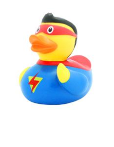 Lilalu Superman Rubber Duck