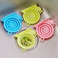 Lovely Snail Silicone Drain Cover Kitchen Food Residue Strainer Bathroom Hair Floor Drain