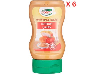 Goody Ketchup Mayonnaise 250 ml Carton of 6 Packs