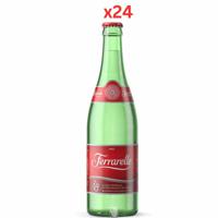 Ferrarelle Natural Sparkling Mineral Water 330ml Glass, Case of 24