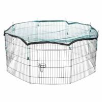 Trixie Outdoor Run With Protective Net For Small Pets 8 Panels