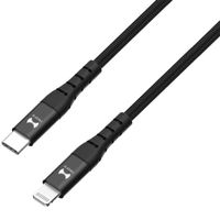 Hezire HCable Pro Type-C - Lightning Charge & Sync Cable 1.2M Black (HEZ-CBL-120-C2L-BK)