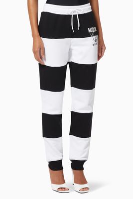 Stripe Logo Sweatpants in Jersey Stripe Logo Sweatpants in Jersey