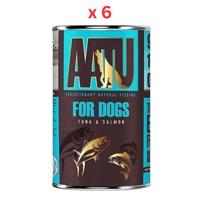 Aatu Tuna & Salmon Wet Dog Food 400g Pack Of 6