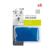 M-PETS Waste Bags For Scoop (30 Bags) (Pack of 8)