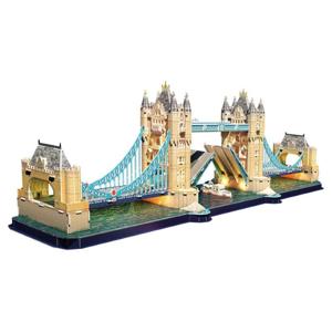3D Puzzle Led Tower Bridge 222Pcs Battery Operated