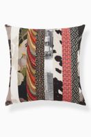 Stripe Patchwork Cushion, 50 x 50
