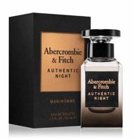 Abercrombie & Fitch Authentic Night For Men Eau De Toilette 50ml