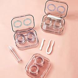 Portable Transparent Contact Lens Case - Simple, Cute, and Elegant Partner Storage Box for Your Contact Lenses Lightinthebox