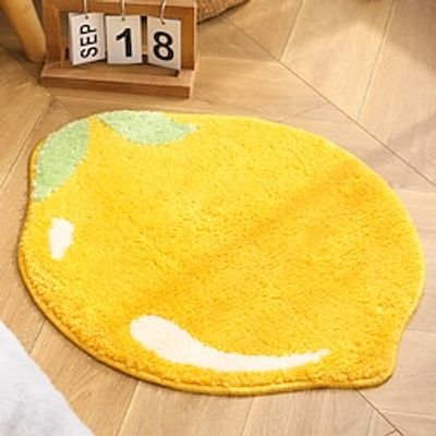 Fruit Shaped Area Rug Carpet Bedroom Entrance Household Doormat Floor Mat Bathroom Bathroom Water Absorption Anti Slip Mat miniinthebox