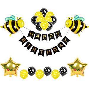 Large Bee Balloon Set Insect Decoration Children's Birthday Party Theme Balloon miniinthebox