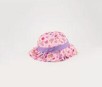 Toddler Girls Printed Cap  Pink Combo - thumbnail
