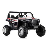 Megastar Ride On Zinger UTV 12 V Buggy Car With 2 Seats - White (UAE Delivery Only)