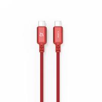 Adam Elements Casa P120 - USB-C To USB-C 240W Charging Cable 120cm - Red - thumbnail