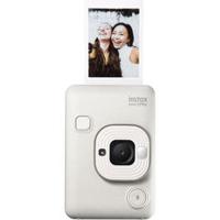 Fujifilm Instax Mini Liplay Hybrid Instant Camera, Misty White