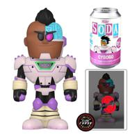 Funko Pop! Vinyl Soda Heroes DC Comics Teen Titans Go Cyborg 4.25-Inch Vinyl Soda Figure (with chase*) (Glows in The Dark)