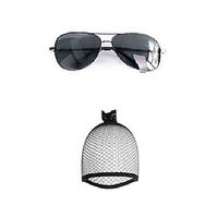 Disco 60s 70s 80s Set Rock Star Cool Outfits Golden for Teens and Adult Costume Dress Up Accessories Halloween Christmas Birthday Party Lightinthebox - thumbnail