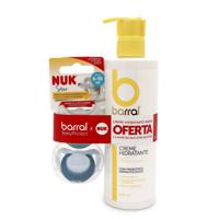 Barral BabyProtect Moisturizing Cream + Nuk Star Pacifier Set