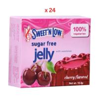 Sweet'N Low Cherry Flavoured Sugar-Free Jelly 24X10.5G