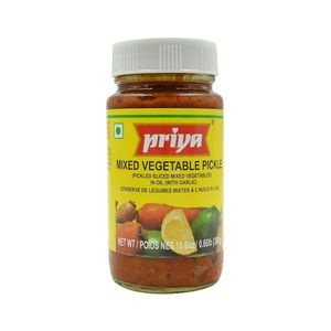 Priya Mixed Vegetable Pickle In Oil 300gm