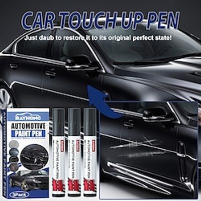 3 PCS Car Touch Up Paint Pen Repair Pen Trace Paint Repair Pen Paint Surface Scratch Scratch Repair miniinthebox