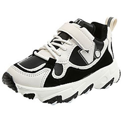 Boys' Girls' Trainers Athletic Shoes Comfort PU Little Kids(4-7ys) Big Kids(7years ) Daily Walking Shoes Black Purple Orange Spring Fall miniinthebox