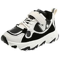 Boys' Girls' Trainers Athletic Shoes Comfort PU Little Kids(4-7ys) Big Kids(7years ) Daily Walking Shoes Black Purple Orange Spring Fall miniinthebox - thumbnail