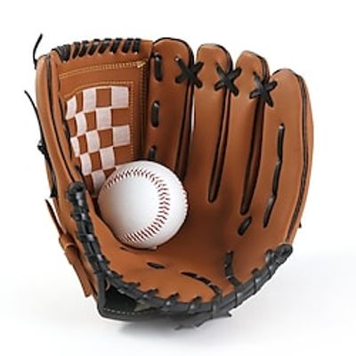 Sports Baseball Glove Softball Glove Baseball Fielding Glove Infield Outfield Glove Field Master Adult Youth Baseball Multiple Sizes Lightinthebox