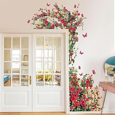 Valentines Day Decorations Heart Window Clings Decor, Large Red Pink Heart Tree Cupid Valentines Day Decor for Kids Home School Office Classroom, Wedding Birthday Party Supplies Gifts, 3pcs Lightinthebox