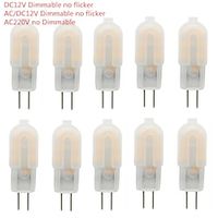 1020pcs Mini G4 LED Bulb AC DC12V AC 220V 2W Ampoule Led Lamp Corn Lights Replace Halogen Spotlight Chandelier Halogen Lamp Lightinthebox