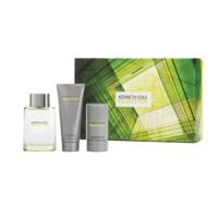 Kenneth Cole Reaction M 3 Pieces Set (100Ml Edt + 100Ml Asb + 75Ml Deo Stick)