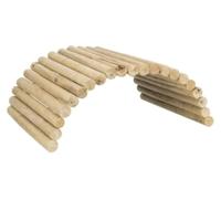 Trixie Flexible Wood Bridge For Small Pets - Brown 69X40cm