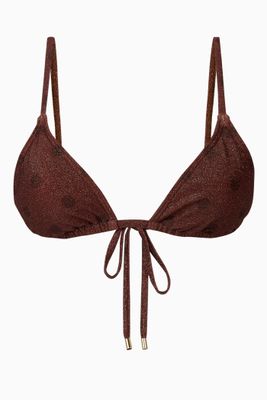 Raisin String Tri Bikini Top Raisin String Tri Bikini Top